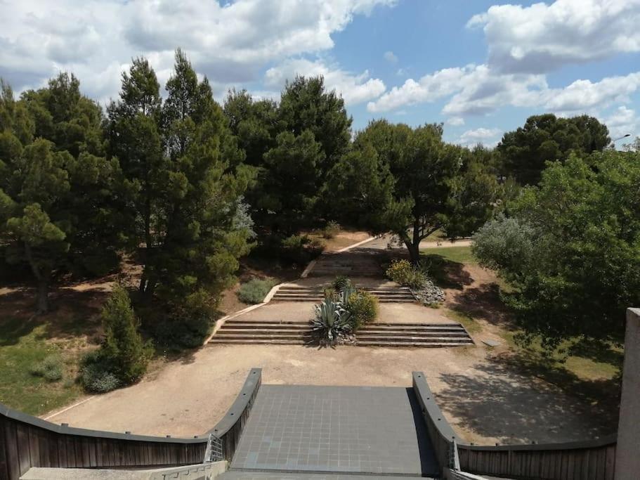 Le Soleil D Eugenie Appartement Dans Residence Avec Piscine Commune Pres De Carcassonne Olonzac Bagian luar foto